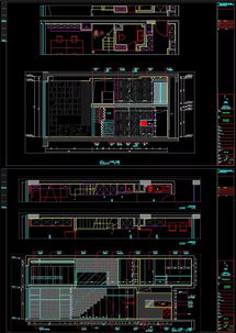 SOHO LOFT户型五套不同风格公寓样板间 室内设计方案PPT 软装方案PPT CAD全套施工图 145P 427M